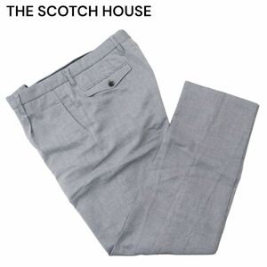 THE SCOTCH HOUSE スコッチハウス 通年 総柄★ ストレッチ スラックス パンツ Sz.82　メンズ　A4B00549_1#R