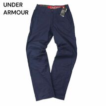 未使用★ UNDER ARMOUR アンダーアーマー 通年 LOOSE ストレッチ スラックス パンツ Sz.30　メンズ ゴルフ　A4B00576_1#R_画像1