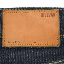 BILLVAN ビルバン 通年 インディゴ★ デニム パンツ ジーンズ Sz.30　メンズ　A4B00891_2#R_画像8