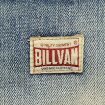 BILLVAN ビルバン 通年 3D 髭落ち USED加工★ ストレート デニム パンツ ジーンズ Sz.30　メンズ　A4B00888_2#R_画像7