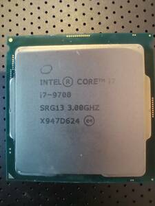 intel core i7 9700 CPU　動作確認済　その３