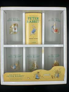 【未使用品】 PETER RABBIT ピーターラビット タンブラー セット 5pcs PR-45001F by AZUMA コップ グラス B3542-6