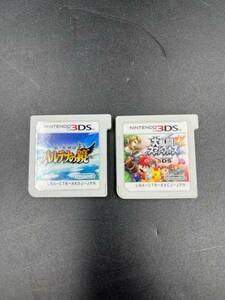 任天堂 ニンテンドー 3DS 大乱闘スマッシュブラザーズ3DS 新・光神話 パルテナの鏡 ゲームソフトのみ 動作未確認 B3378-9