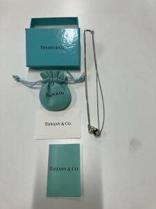 Tiffany & Co. ティファニー インフィニティ 925 ネックレス 総重量8.7g 箱付き 袋付 シルバー SILVER アクセサリー 現状品 中古品 B3736