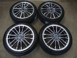 未使用セット!! MONZA warwic Adesser + KUMHO ECSTa HS51 165/50R16 4本セット