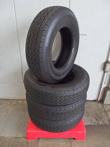 走行少!! BRIDGESTONE ECOPIa RD613 195/80R15 107/105L 4本セット　ハイエース、NV350