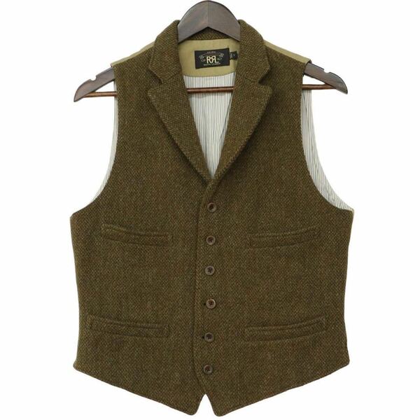 【希少】RRL WOOL TWEED VEST ツイードベスト ダブルアールエル