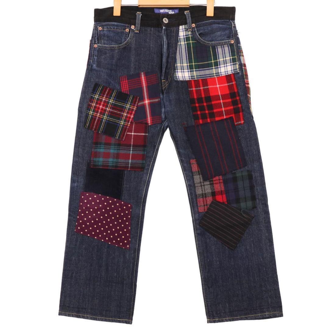 Yahoo!オークション -「junya watanabe パッチワークデニム」の Yahoo!オークション -「junya watanabe パッチワークデニム」の