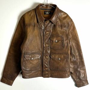 【名作】RRL GRIGGS LEATHER JACKET レザージャケット