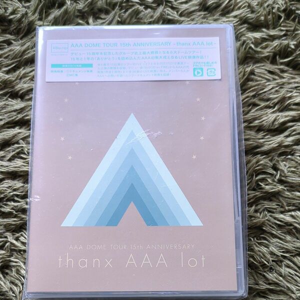 AAA 4Blu-ray/AAA DOME TOUR 15th ANNIVERSARY -thanx AAA lot
