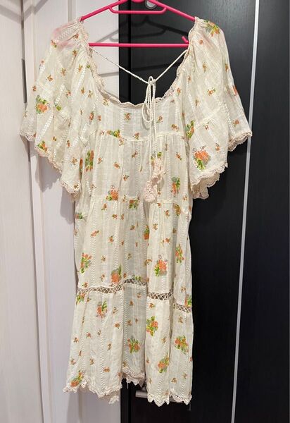 【期間限定】フランシュリッペ はねそでワンピース