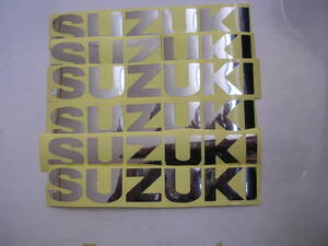  reality goods Suzuki SUZUKI sticker 19. mirror plating 6 pieces set RG GSX Katana GSX Gamma Jimny Hustler Carry 