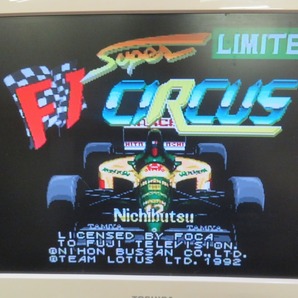 KME13483★SFCソフトのみ スーパー エフワン サーカス リミテッド SUPER F1 CIRCUS LIMITED セーブデータ有り 起動確認済み クリーニング済の画像4