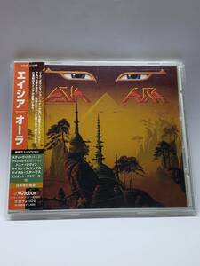 ASIA／AURA／エイジア／オーラ／国内盤CD／帯付／2001年発表／7thアルバム／廃盤