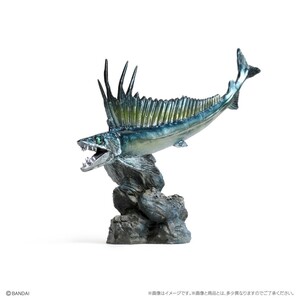 新品　いきもの大図鑑ミニコレクション　ガシャポンオンライン　深海魚　ミズウオ　ガチャ　カプセルトイ