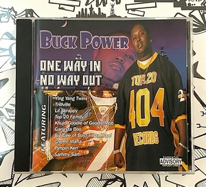 (CD) Buck Power － One Way In No Way Out / G-rap / G-luv / Gangsta / Gラップ / ギャングスタ / ウェッサイ / HIPHOP / ヒップホップ