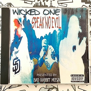 (CD) Wicked One － Speak No Evil / G-rap / G-luv / Gangsta / HipHop / Gラップ / ギャングスタ / ウェッサイ / ヒップホップの画像1
