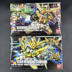 BQ3034 未組立品 バンダイ ビルドファイターズ トライ SD ウイニング / スターウイニング ガンダム ガンプラ