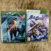 新品未開封品 XBOX ONE XBOX 360 ゲームソフト 6枚売り BATTLE FIELD 2042 SOUL CALIBUR ソフト _画像4