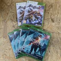 新品未開封品 XBOX ONE XBOX 360 ゲームソフト 6枚売り BATTLE FIELD 2042 SOUL CALIBUR ソフト _画像1