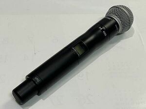 SHURE　UR2-M6/SM58　国内正規品　開封未使用品　動作品　美品　擦傷錆汚れ等有り　現状渡し ＊工事設計認証の証明書付