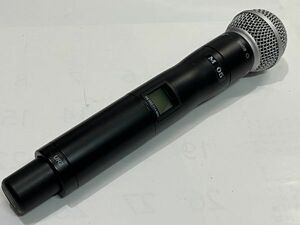 SHURE　UR2-M6/SM58　国内正規品　開封未使用品　動作品　美品　擦傷錆汚れ等有り　現状渡し ＊工事設計認証の証明書付