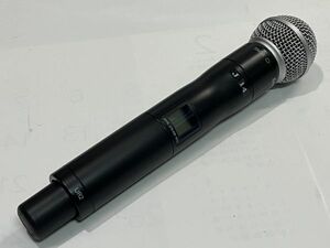 SHURE　UR2-J5HK/SM58　国内正規品　開封未使用品　動作品　美品　擦傷錆汚れ等有り　現状渡し ＊工事設計認証の証明書付