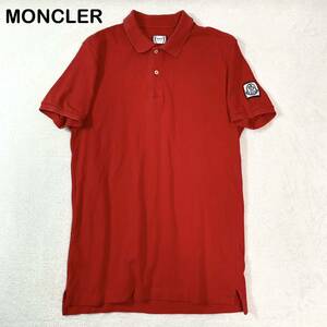 ☆美品☆ MONCLER MAGLIA POLO 半袖　ポロシャツ　カットソー　メンズ　Sサイズ