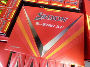◆2023年！最新◆SRIXON/スリクソン/日本正規品 NEW Z-STAR XV/イエロー/1ダース/日本仕様モデル！/ダンロップ◆松山秀樹！