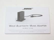 ◇ BOSE WAVE Bluetooth Music Adapter ◇MHD13623　動作確認済み ボーズ ウェーブ ブルートゥース ミュージック アダプター_画像4