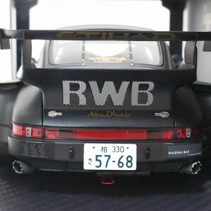 ● イグニッションモデル 1/18 RWB ポルシェ 964 Matte Black IG2465 ●NOE09391 マットブラック ignition modelの画像5