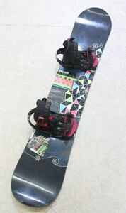 Y■○ スノーボード SALOMON LILY 148 ビンディング付き ○MOF08554　サロモン リリー