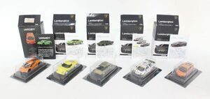 ● KYOSHO 1/64 ランボルギーニ ミニカーコレクション3・4 5個セット ●NOE09341　Lamborghini　京商　ガヤルド　ブラボー　ムルシエラゴ