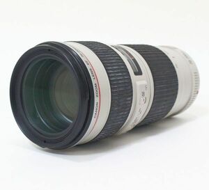 ◆ Canon 望遠レンズ EF 70-200mm F4 L USM フード付き ◆NHC09105　キヤノン