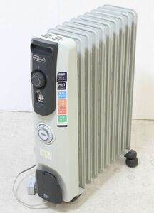 ● DeLonghi デロンギ オイルヒーター RHJ10F1015-DG ●NOE09051　10～13畳 100V 50-60Hz 1500W