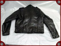 ●中古品●VANSON バンソン ダブル ライダースジャケット サイズ42●[M]梱包●54722_画像8