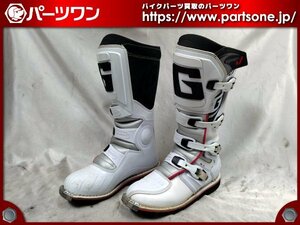 ●中古品●GAERNE ガエルネ サイファーJ ホワイト モトクロスブーツ 28●[M]梱包●54816