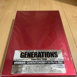 GENERATIONS from EXILE TRIBE 3CD+4DVD/BEST GENERATION 18/1/1発売 