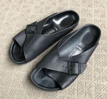 BIRKENSTOCK AROSA アローサ ビルケンシュトック アローサ ナチュラルレザー ブラック 39_画像2