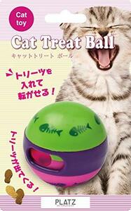 PLATZ PET SUPPLISES&FUN 猫用おもちゃ キャットトリートボール