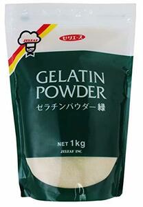 ジェリフ ゼリエース ゼラチンパウダー緑 1kg