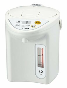  Tiger thermos bottle microcomputer hot water dispenser 2.2L white PDR-G221-W Tiger