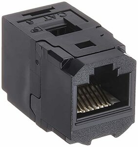 パンドウイットコーポレーション RJ45中継用ジャック (JJアダプター) Cat6 対応 黒 CC688BL