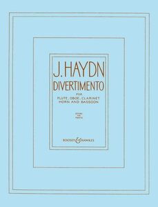 ハイドン : 喜遊曲 ディベルティメント (木管五重奏) ブージー&ホークス出版