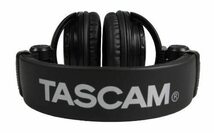 TASCAM(タスカム) TH-02 密閉型ステレオモニターヘッドホン ブラック 折り畳み Youtube 音楽制作 生_画像2