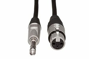 Hosa HXS-005 1.5m XLR Canon женский - стерео phone мужской аудио кабель 