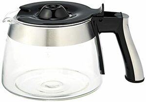 デロンギ(DeLonghi)ICM12011J用ガラスジャグ ブラック ICM12GJ-BK