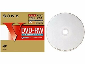 録画用DVD-RW 2倍速 1枚 DMW12HP