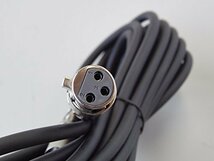 6.3mm モノラル標準プラグ(オス)-XLR/キャノンプラグ(メス)ケーブル 5M マイクケーブル 5m XLRケーブ_画像5