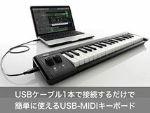 KORG （コルグ） MIDI キーボード コントローラー USB パスパワー DTM プラグイン付属 microKEY_画像2